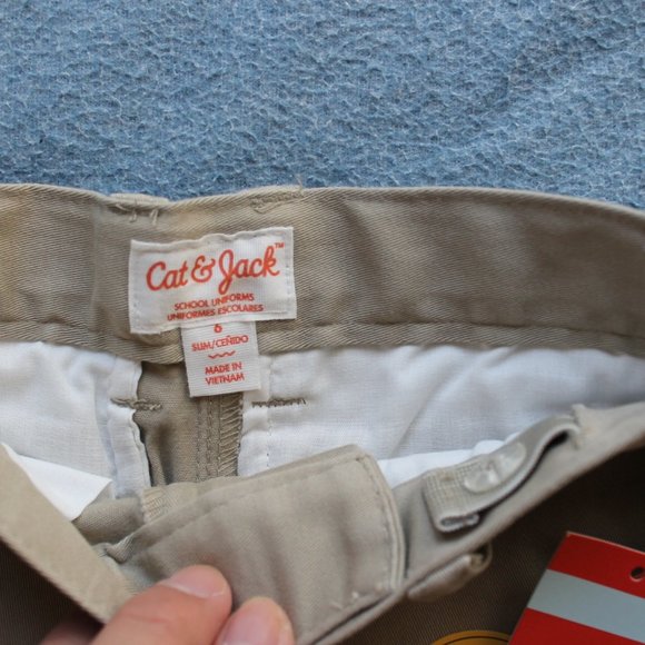 Brand New Cat & Jack Boys Pants,   6 Slim - Picture 4 of 4